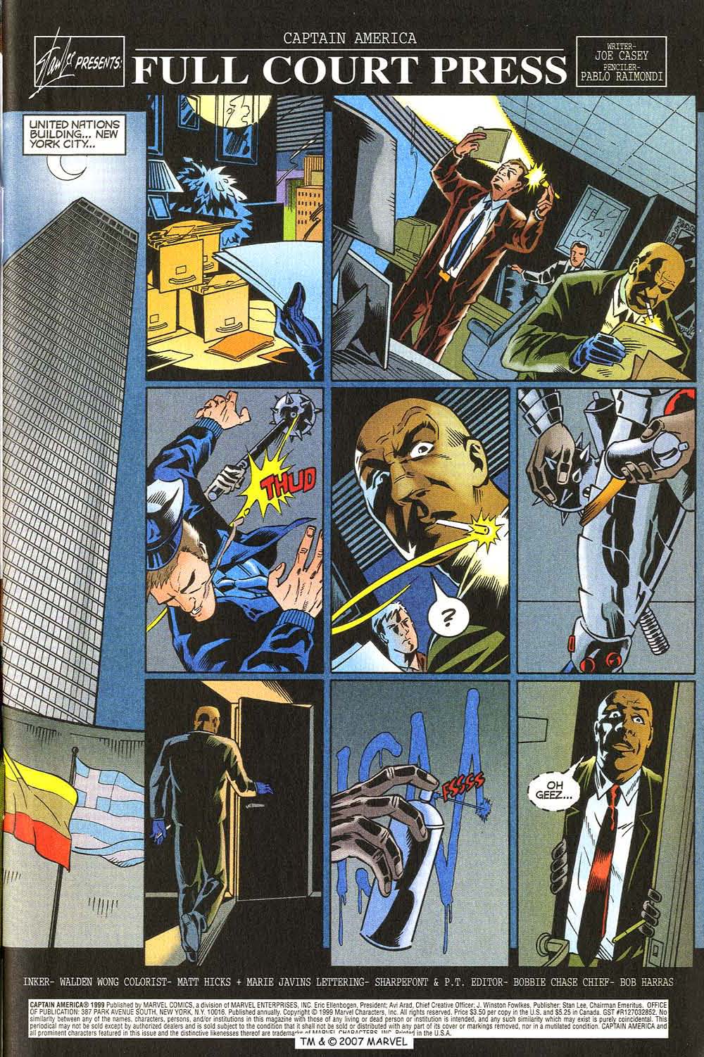 Read online Captain America (1998) comic - Issue # Annual 1999 - 3