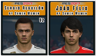 Pes2017 Joao Felix Reguilon V2 Face By Sameh Momen Pes Belgium Glory