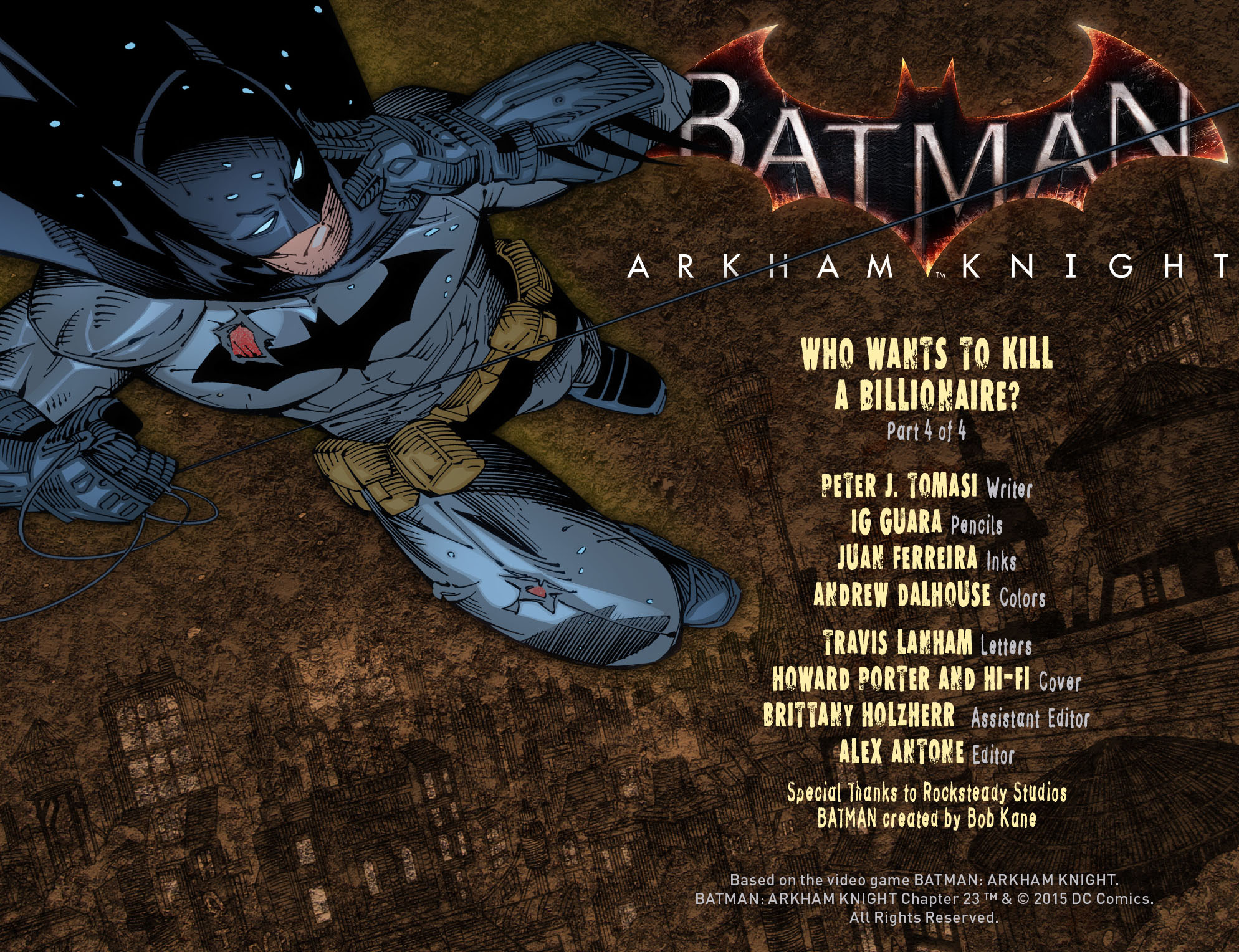 Read online Batman: Arkham Knight [I] comic -  Issue #23 - 2