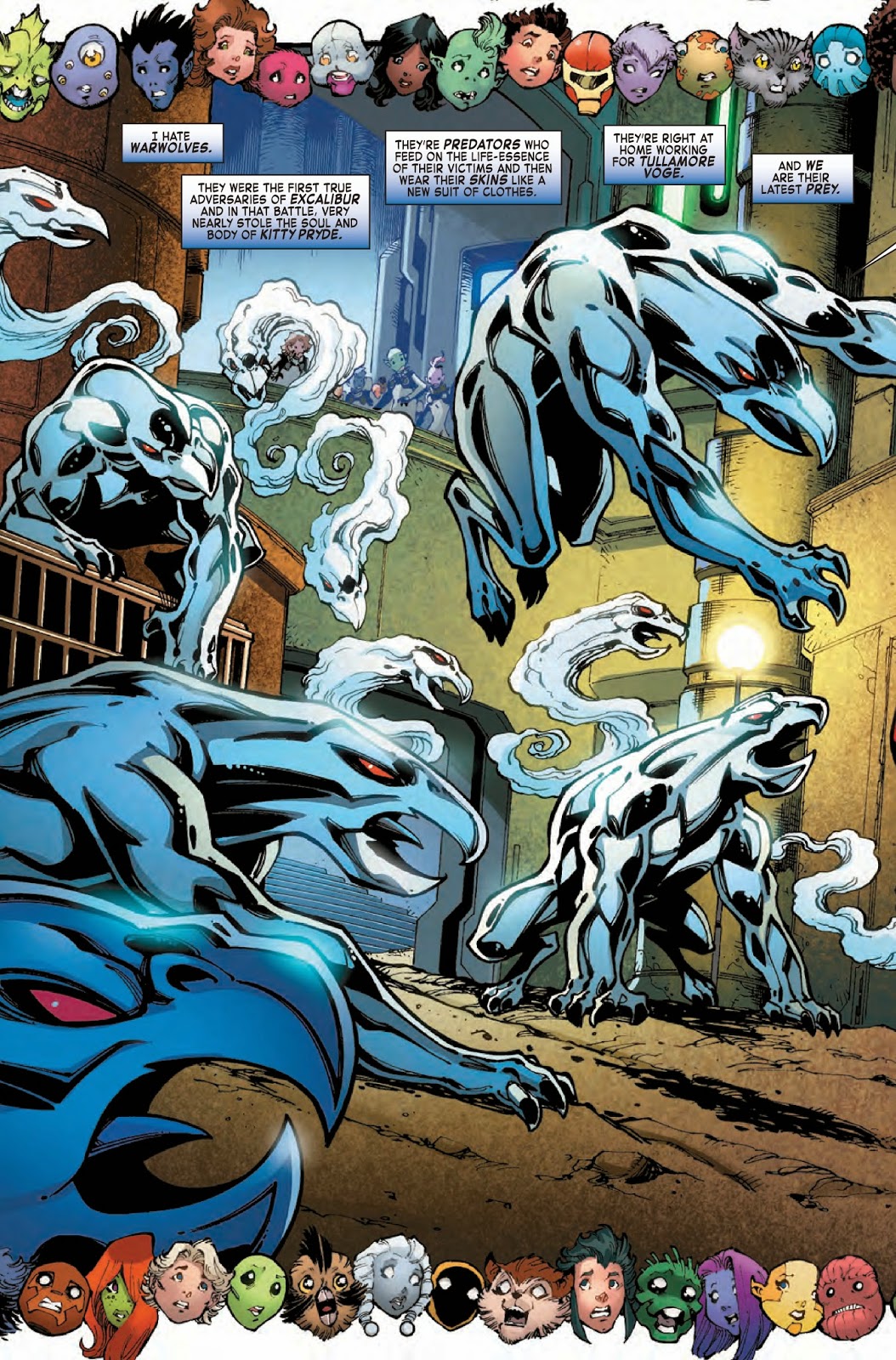 The Warwolves face off with Nightcrawler
