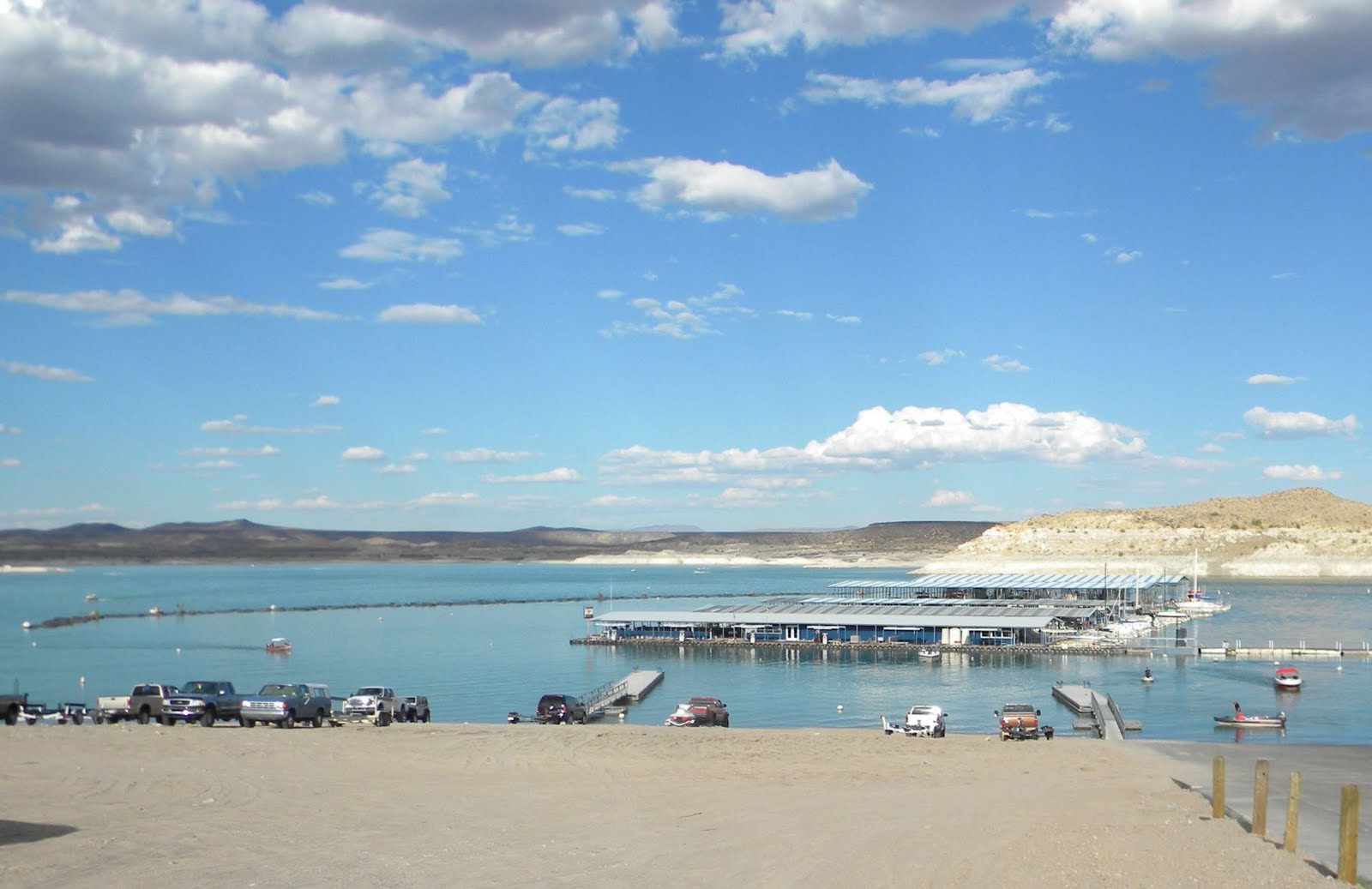 Desert Sea New Mexico and Southwestern Sailing Views from the main marina at Elephant Butte Lake