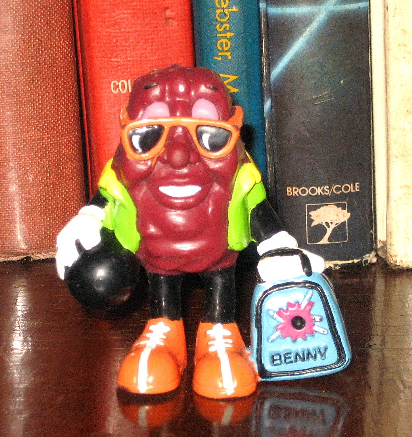 Percy's Fast Food Toy Stories Benny 1991 California Raisin Hardees