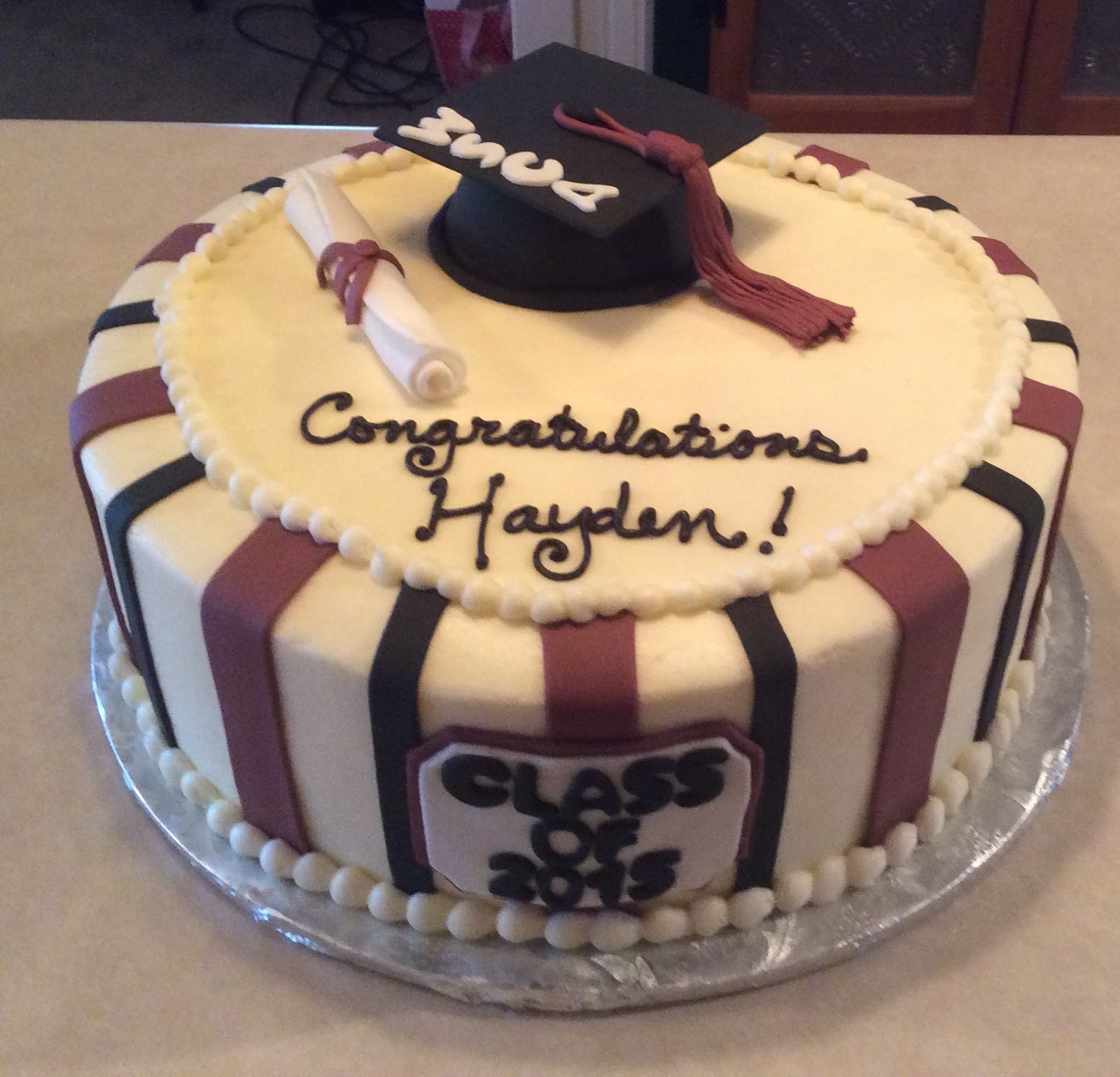 Piece O' Cake Creations Graduation Cakes