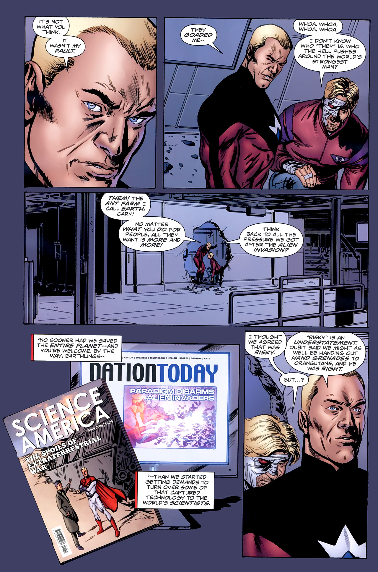 Read online Irredeemable comic -  Issue #7 - 12