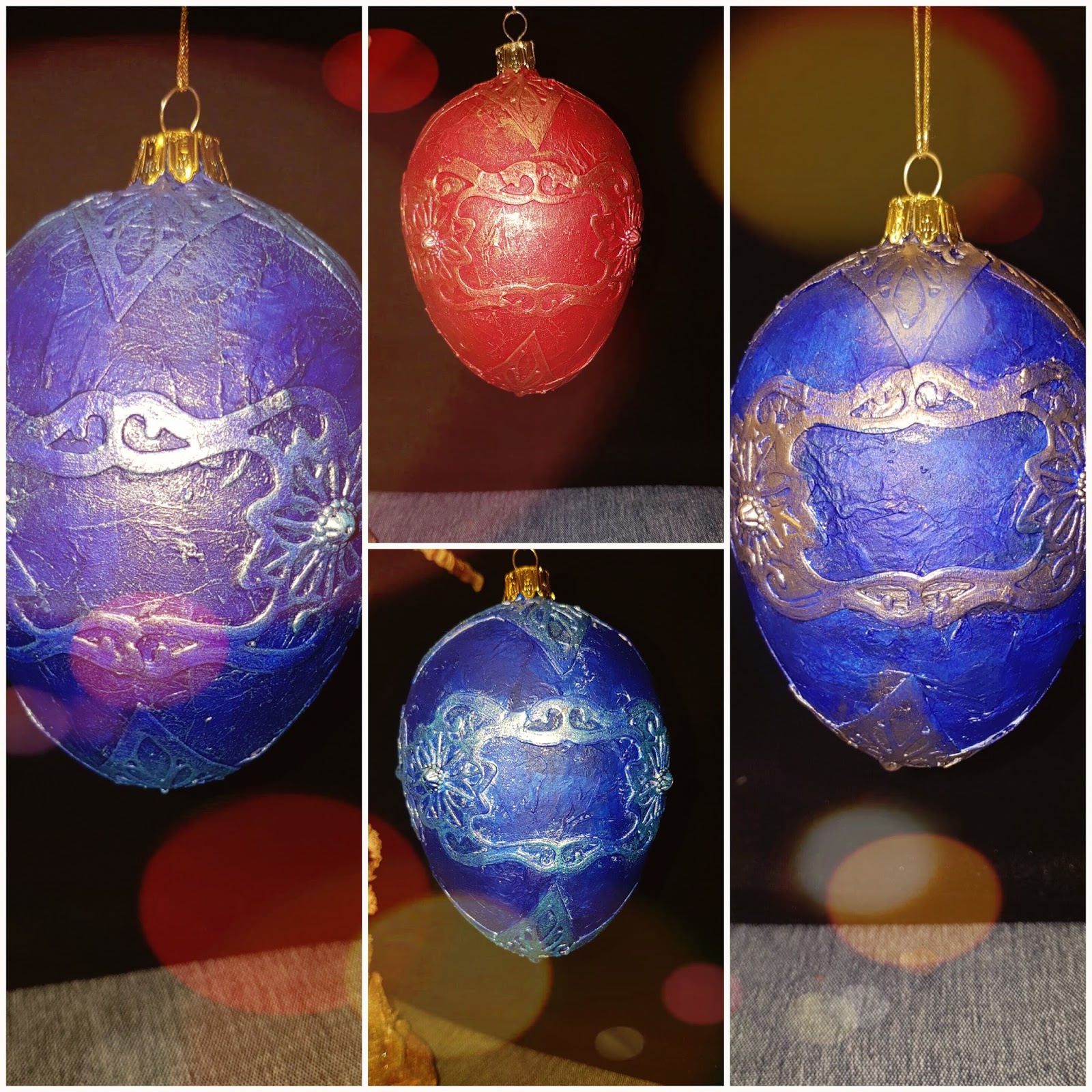 DREAMS OF VINTOPIA "Opalite" and Victorian Christmas Bauble at Graces Craft Shop in