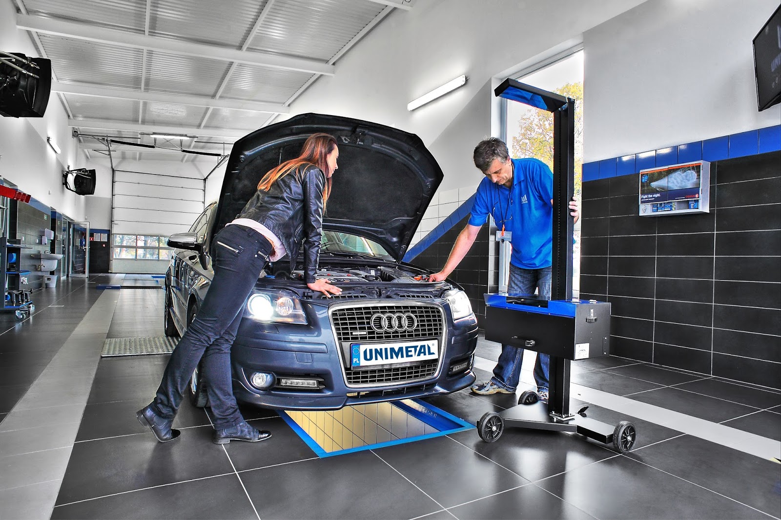 Alat Uji Lampu Utama Kendaraan