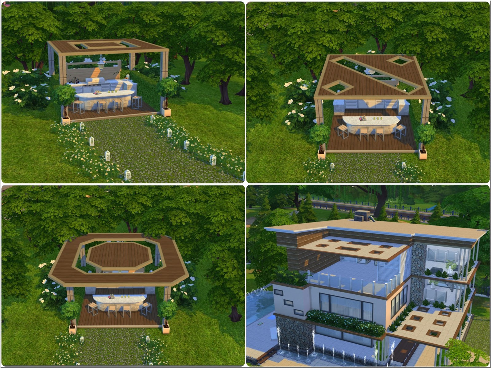 Jak udělat střechu v Sims 4?