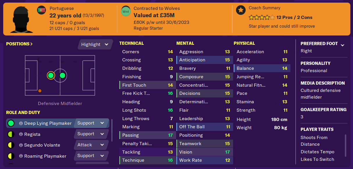 FM20 Ruben Neves FM20 Ruben Neves