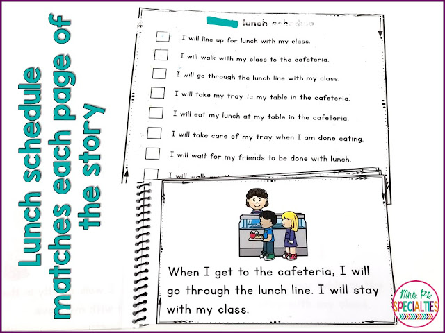 Help students learn to leave the classroom to eat lunch and attend specials with these simple to implement ideas!