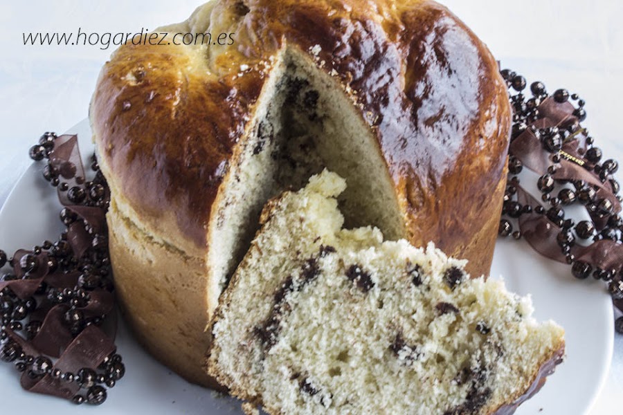 Panettone de chocolate