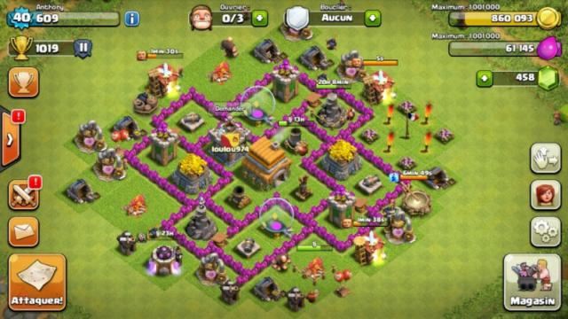 Clash Of ClanComment Faire Un Bon Village Farming Hdv 5