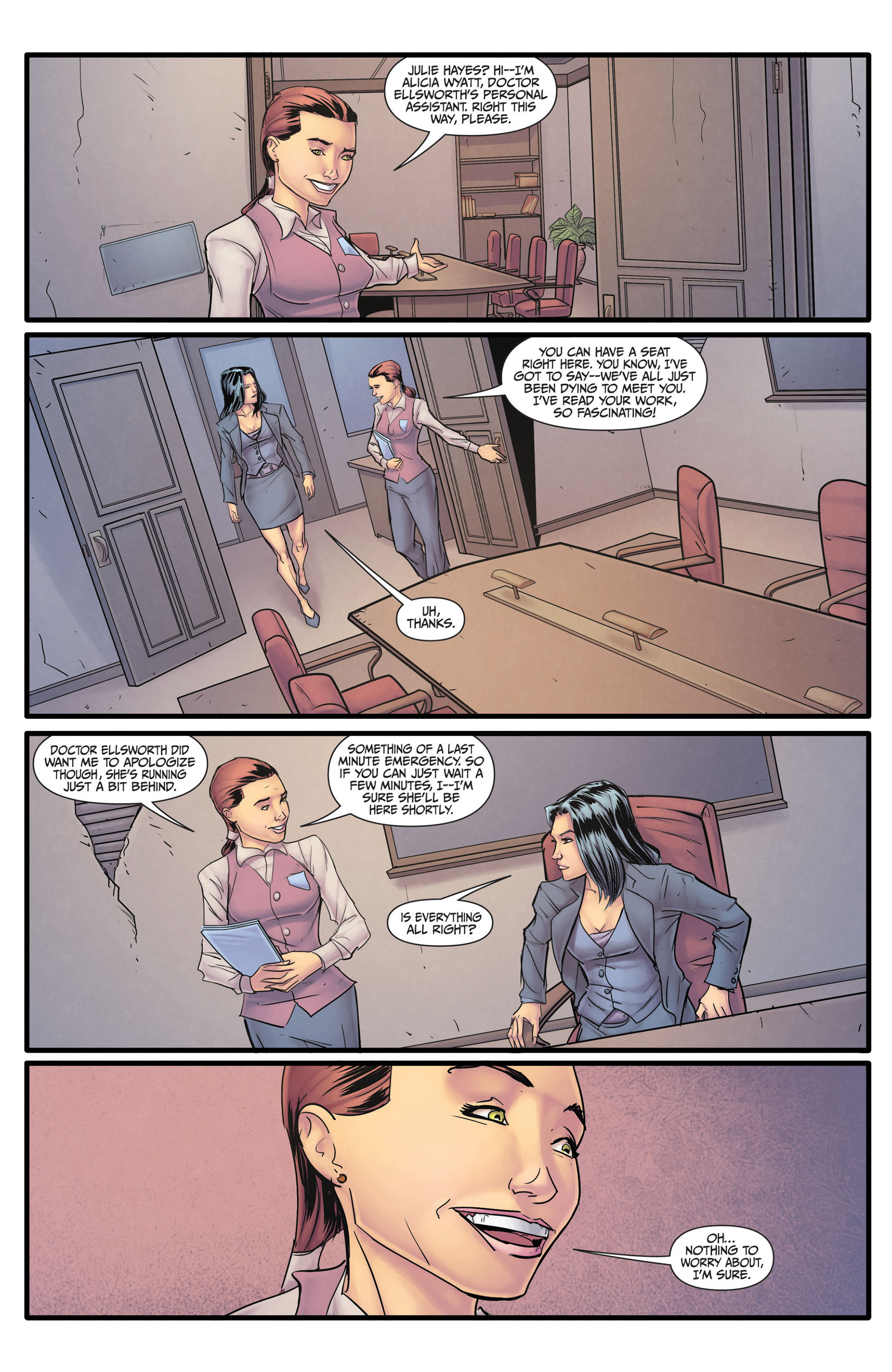 Read online Morning Glories comic -  Issue # _TPB 1 - 171