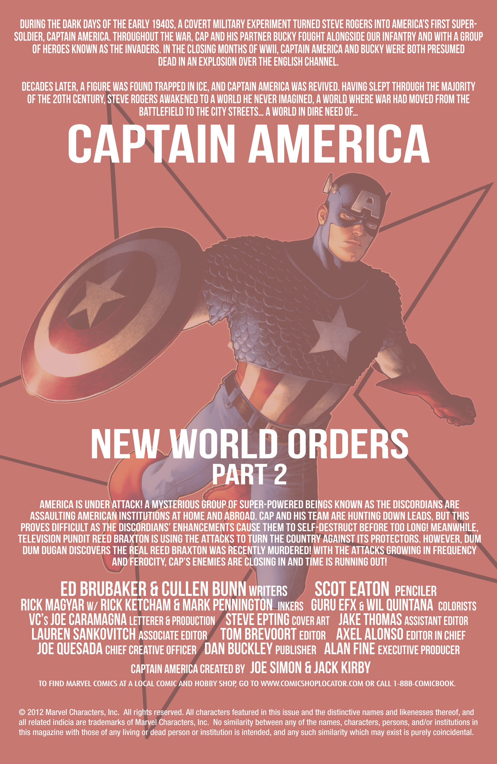 Read online Captain America (2011) comic -  Issue #16 - 2