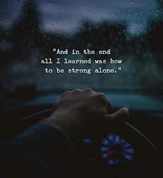 quotes alone strong end deep sad motivational learned quote meaning jan ola joseph creative inspirational diversity sayings comments ru