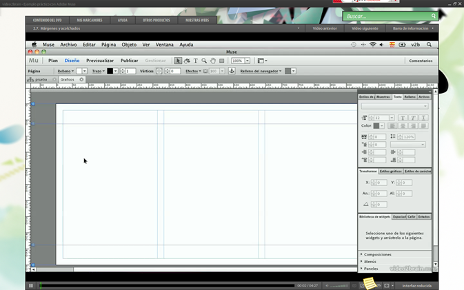 adobe muse video2brain adobe muse video2brain