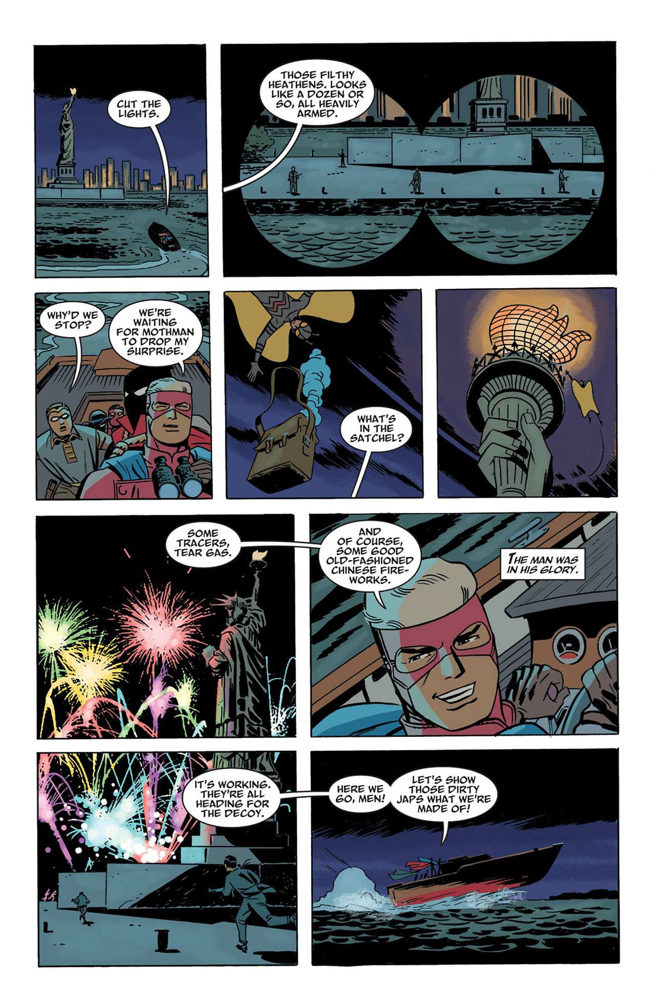 Read online Before Watchmen: Minutemen comic -  Issue #5 - 14