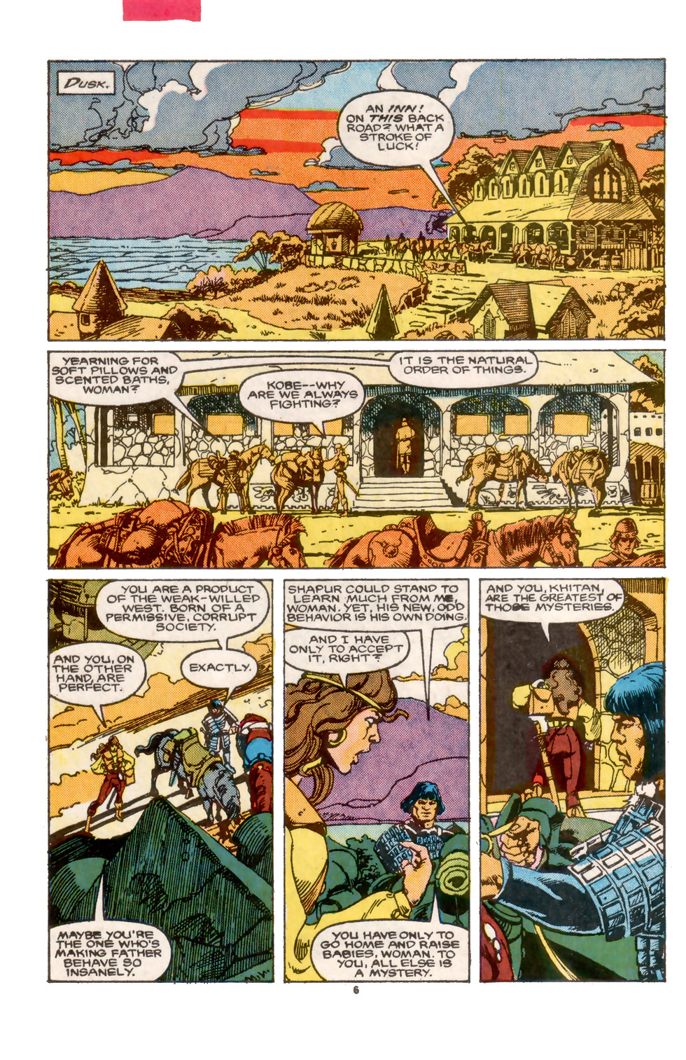 Read online Conan the Barbarian (1970) comic -  Issue #202 - 7