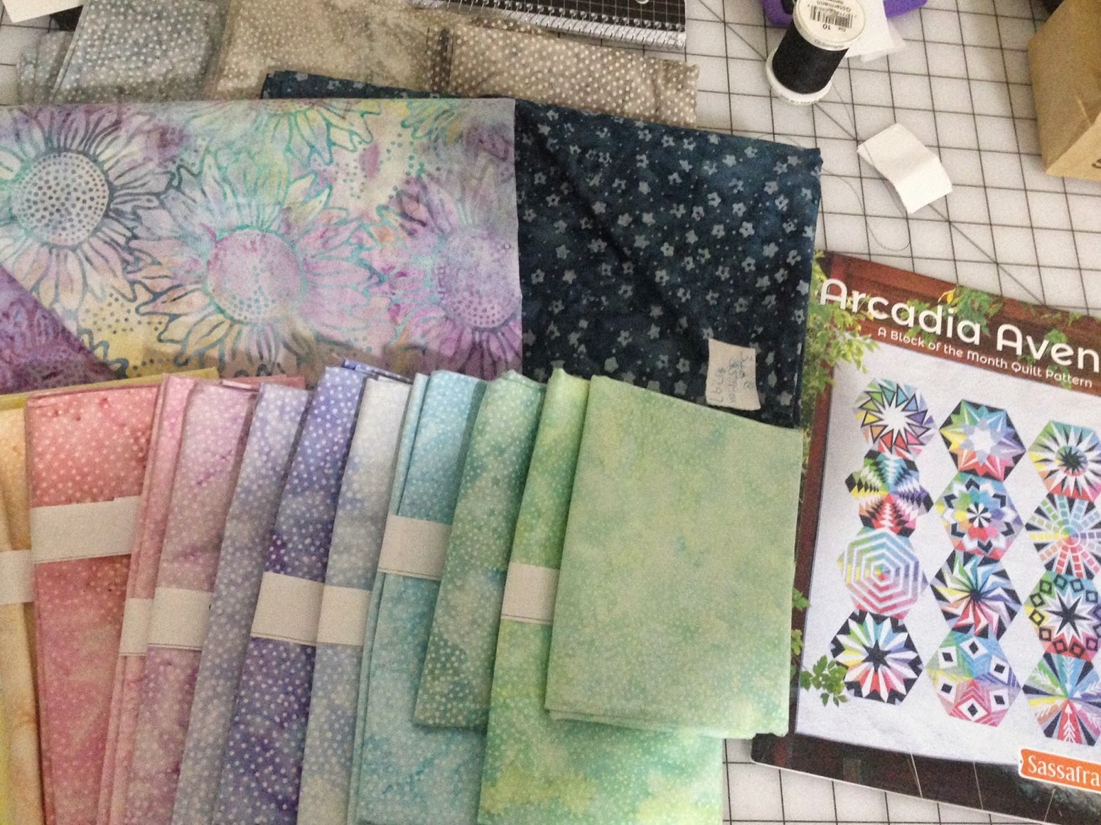 Craftie Terry Arcadia Avenue Quilt Along