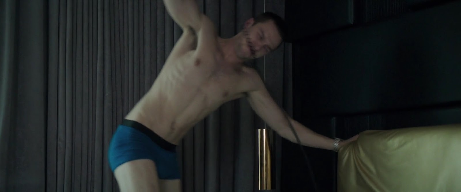 Nicholas Hoult naked bum in Kill Your Friends! 