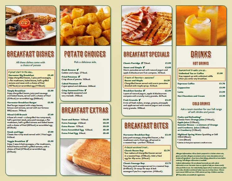 Out for Brekkie! The Harvester, Whiteley