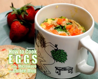How to Cook Eggs in a Coffee Cup in the Microwave, one of 12 Best Recipes of 2013 from A Veggie Venture