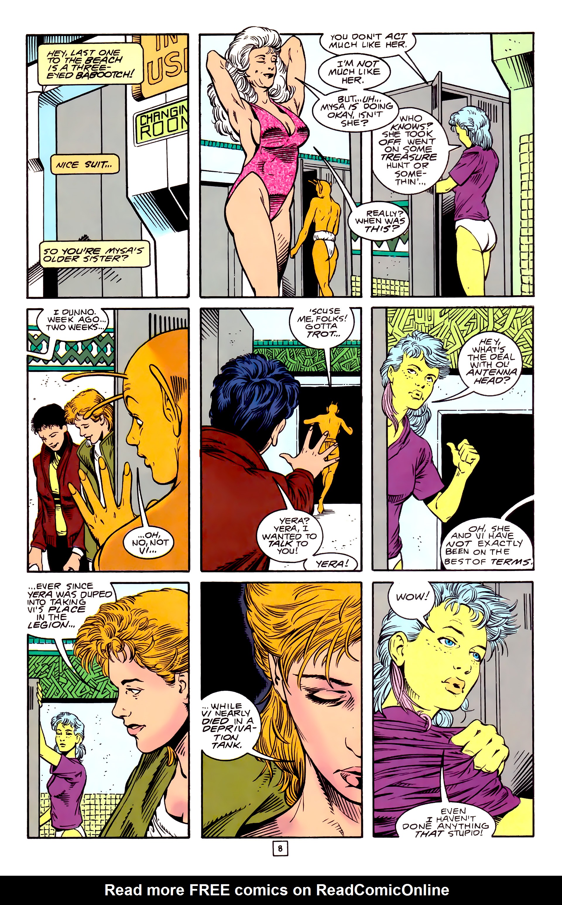 Legion of Super-Heroes (1989) _Annual_3 Page 35