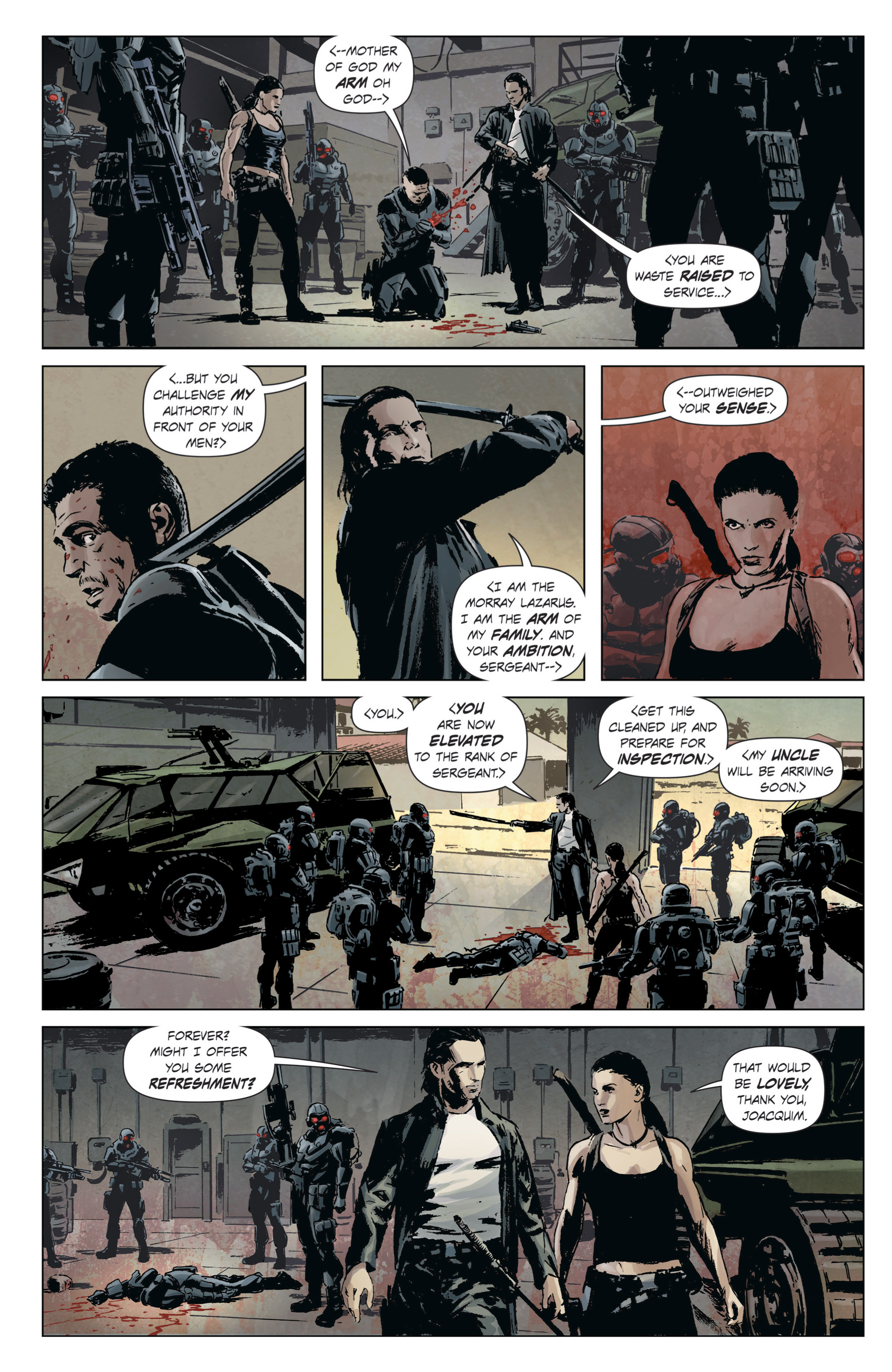 Read online Lazarus (2013) comic -  Issue #3 - 7
