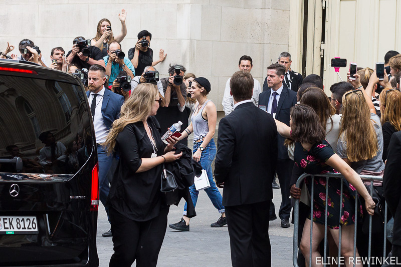 Kristen Stewart at the Chanel Show in Paris