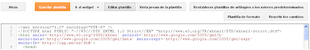 Plantillas Blogger