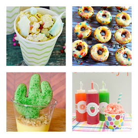 Cotton Candy Popcorn, Confetti Donuts, Cowboy Cactus,  Homemade Sno-Cone Syrup