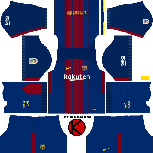 Barcelona home kit dls Clearance
