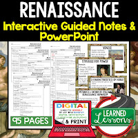 Ancient World History Notes, World History Notes, World History Guided Notes Interactive Notebook, Note Taking, PowerPoints, Anticipatory Guides, Google Classroom Link