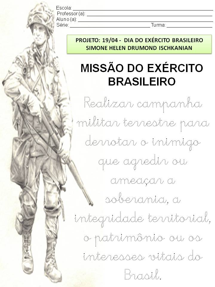 Simone Helen Drumond : O EXÉRCITO BRASILEIRO