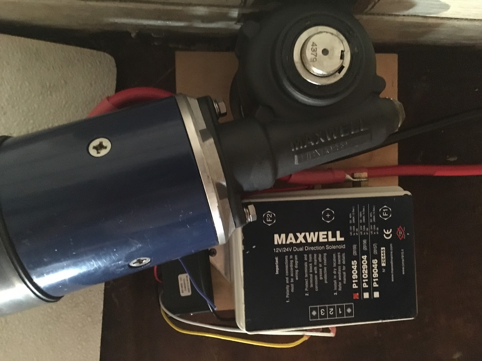 S/V Johanna Rose Windlass Installation