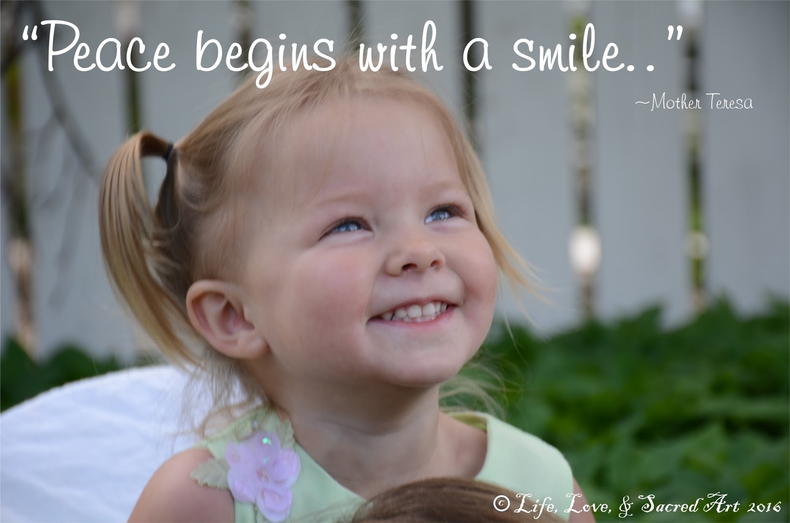 Life, Love, & Sacred Art Can We be Like Flowers in God's Garden? {And