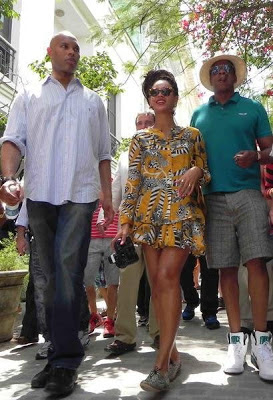 Jayz and beyonce in Cuba