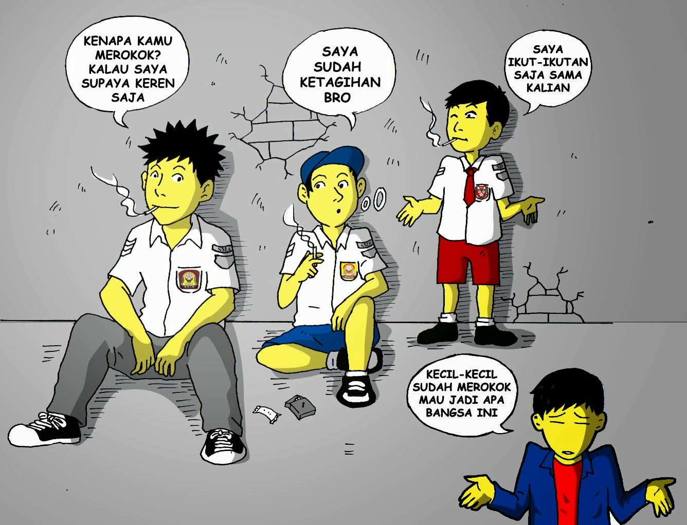39+ Viral Gambar Lucu Kartun Rokok Terkini | Luculucuaan