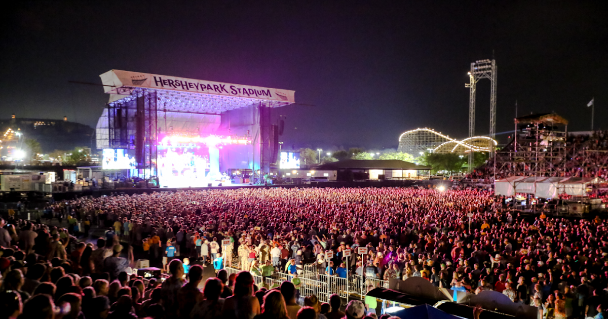Hersheypark Stadium to Get to New Stage for Upcoming Summer Concerts
