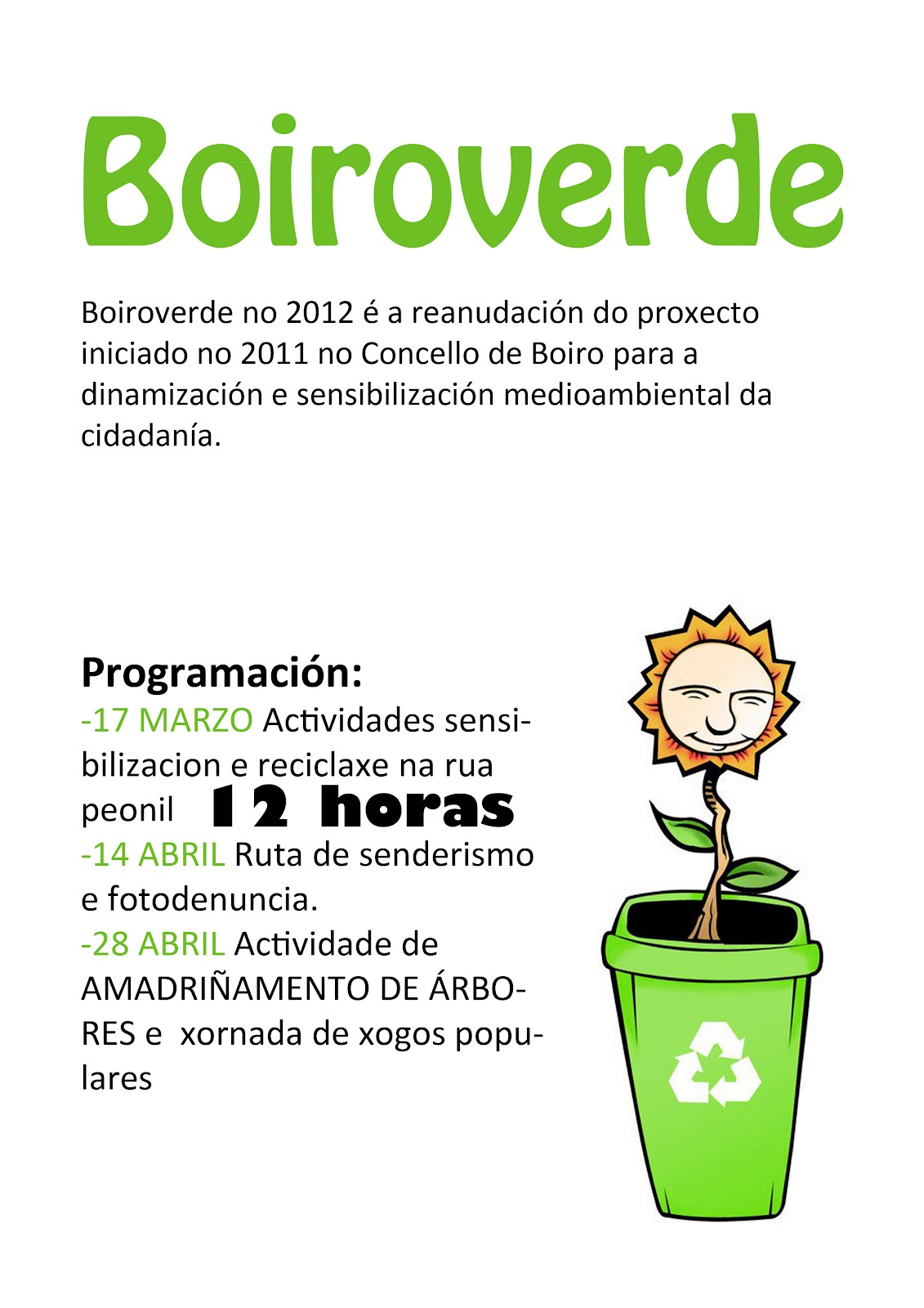 OMIXBoiro Actividades de sensibilización ambiental para