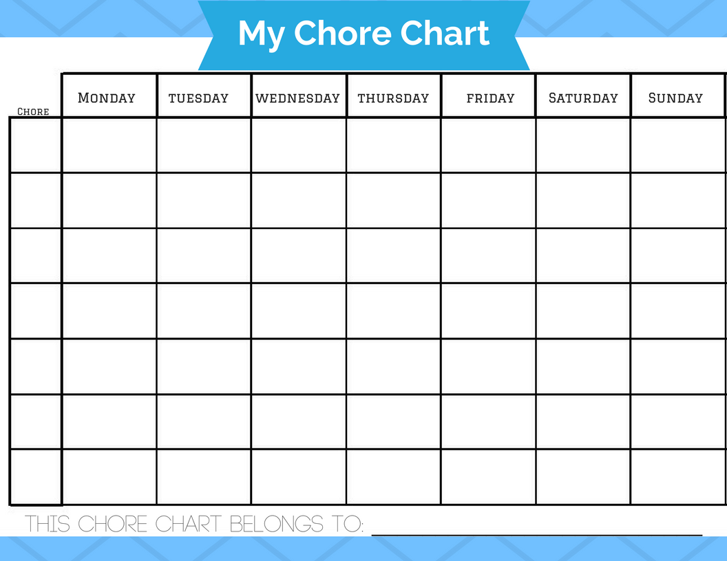 let 39 s get real grown up chore chart