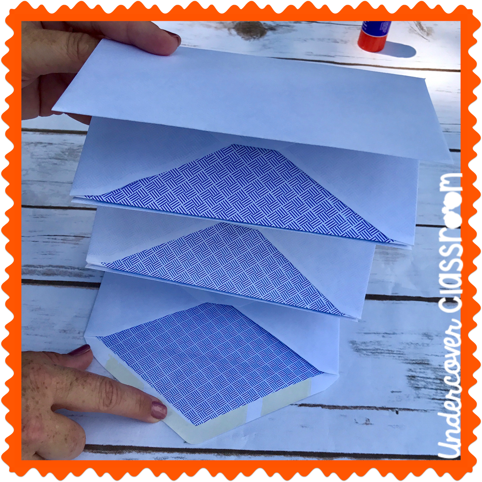 Accordion Envelope Books Undercover Classroom