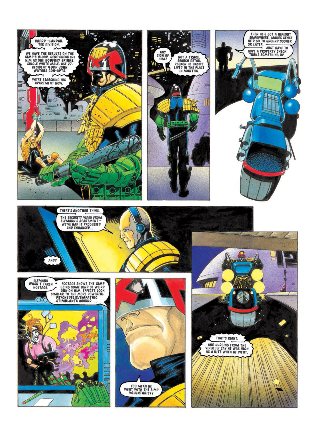 Read online Judge Dredd: The Complete Case Files comic -  Issue # TPB 24 - 310