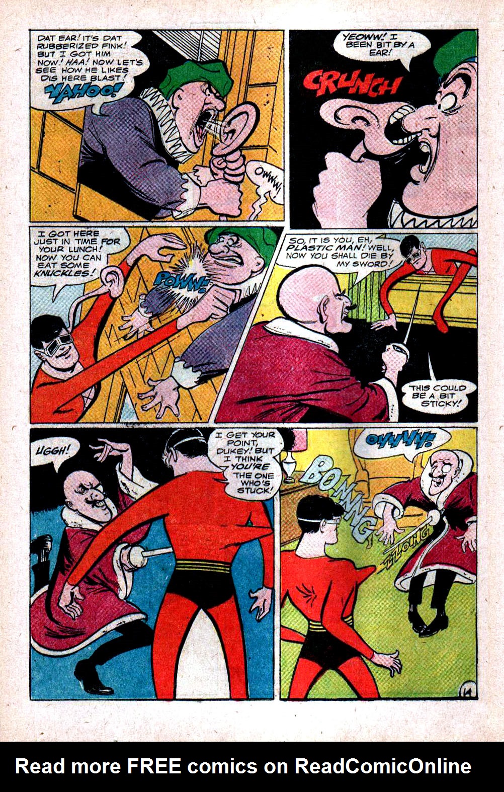 Read online Plastic Man (1966) comic -  Issue #3 - 19