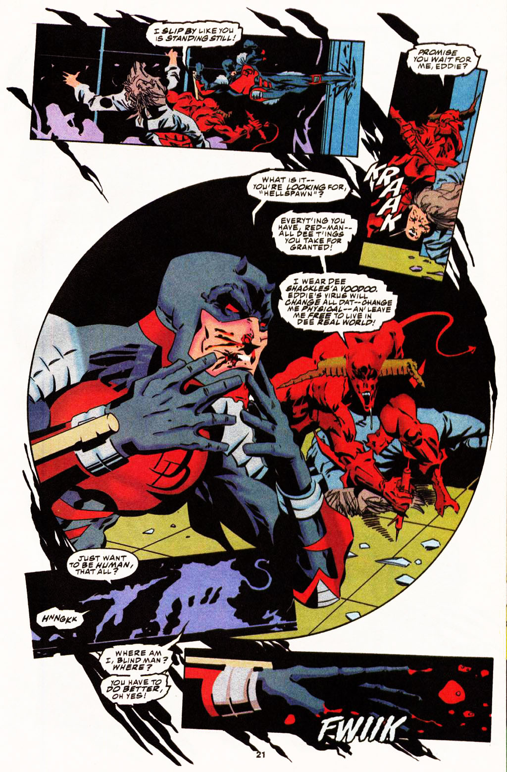 Read online Daredevil (1964) comic -  Issue #321 - 17