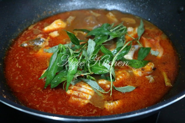 Masak Asam Pedas Ikan Pari