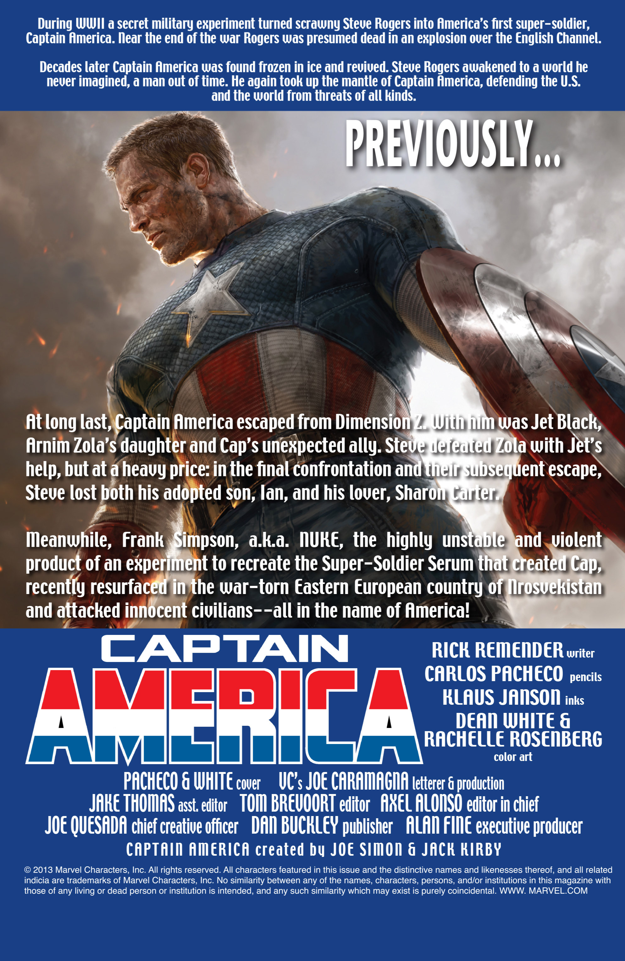 Read online Captain America (2013) comic -  Issue #12 - 6