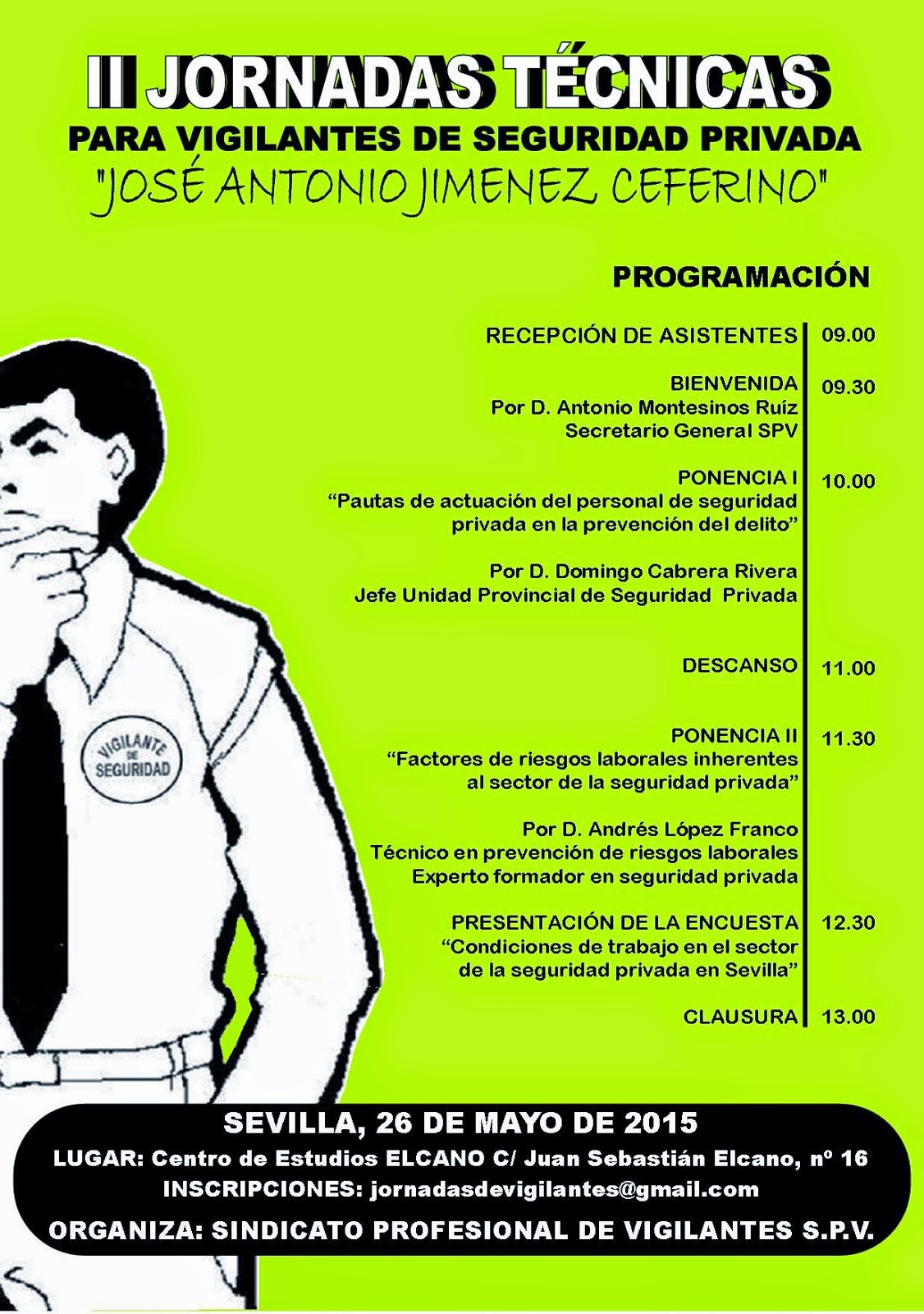 II Jornadas Técnicas para vigilantes de seguridad