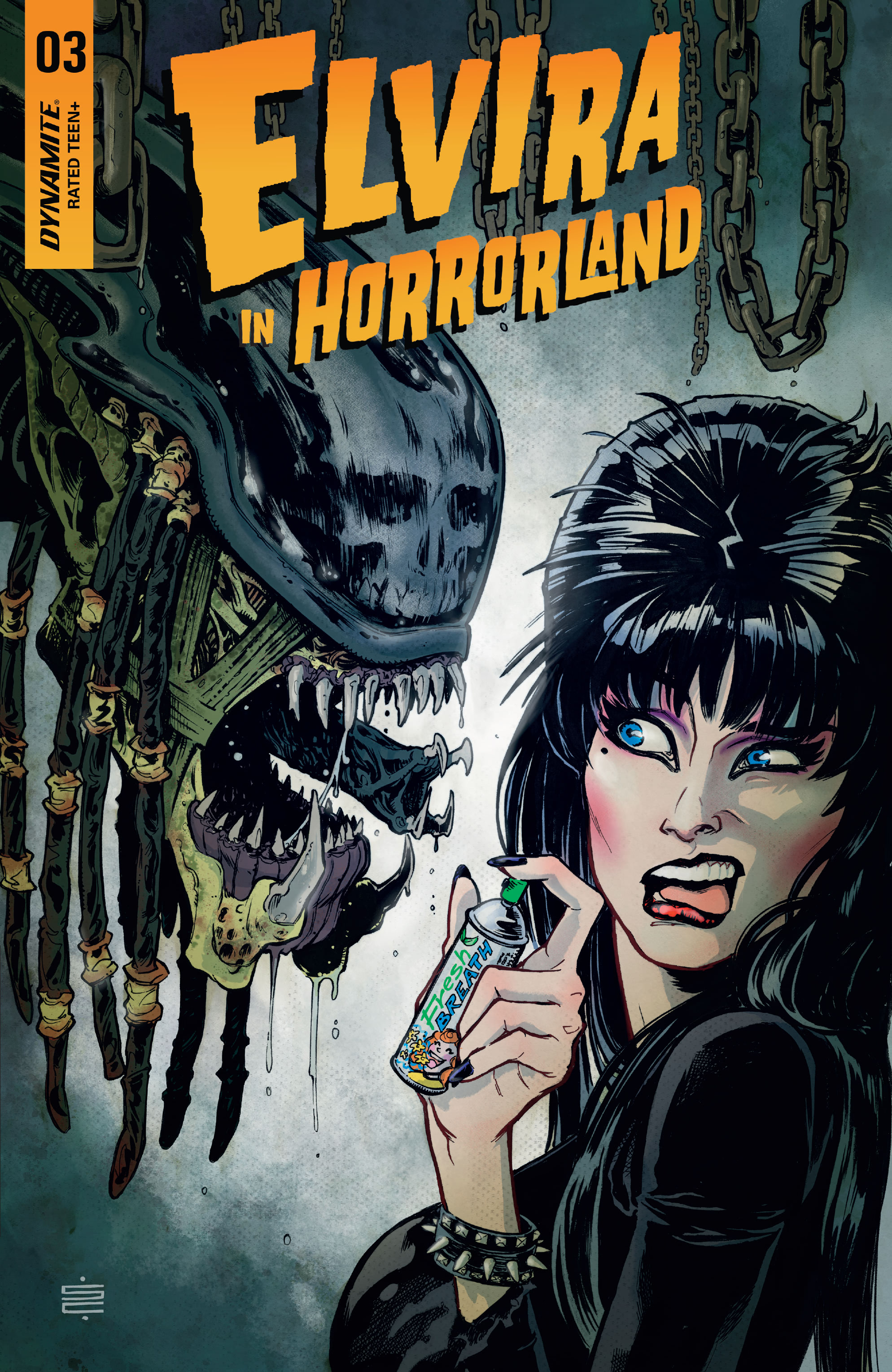 Read online Elvira in Horrorland comic -  Issue #3 - 3