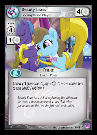 My Little Pony Beauty Brass, Sousaphone Player Seaquestria and Beyond CCG Card