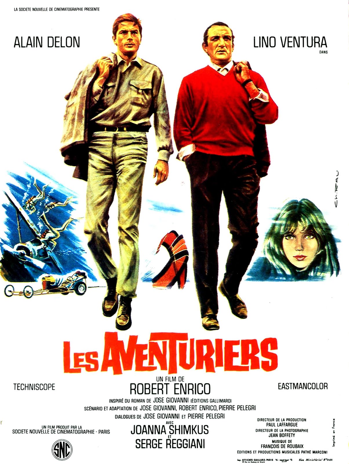 Les aventuriers (1966) Robert Enrico - Les aventuriers (15.09.1966 / 05.11.1966)